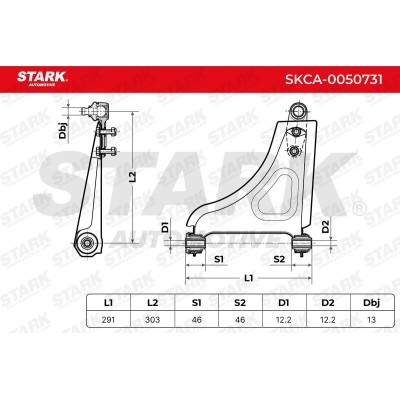 Querlenker Stark SKCA-0050731 SKCA-0050731 - foto 6
