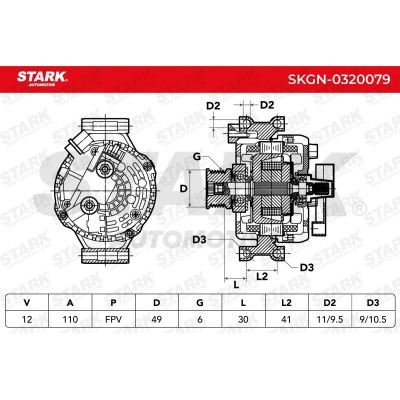 Generator Stark SKGN-0320079 SKGN-0320079 - foto 7