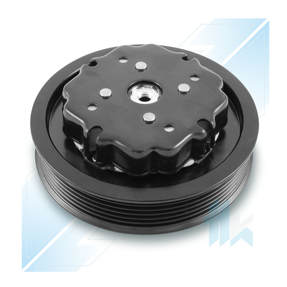 Klimakompressor Kupplung DENSO 7SEU16C 6PK (PV6) Ø125/Ø120 Jaguar 110D7E6602 - foto 3