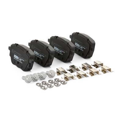 Bremsbeläge Satz RIDEX 402B1704P 402B1704P - foto 3