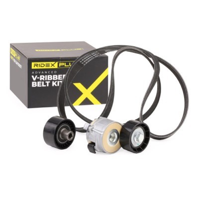 Mehrrippiger Keilriemen Set RIDEX 542R0048P 542R0048P - foto 2