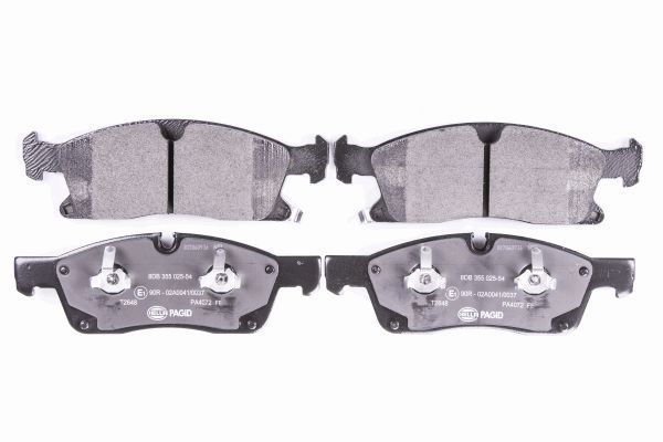 Bremsbeläge Satz HELLA 8DB 355 025-541 8DB 355 025-541 - foto 2