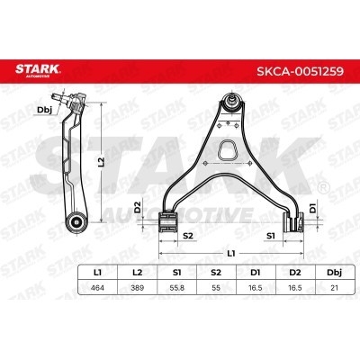Querlenker Stark SKCA-0051259 SKCA-0051259 - foto 6
