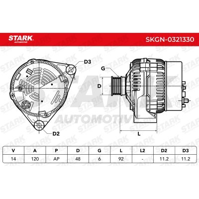 Generator Stark SKGN-0321330 SKGN-0321330 - foto 7