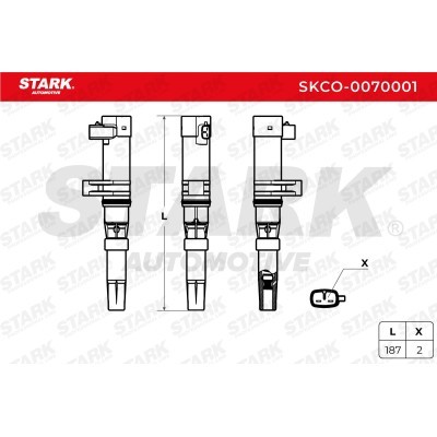 Zündspule Stark SKCO-0070001 SKCO-0070001 - foto 4