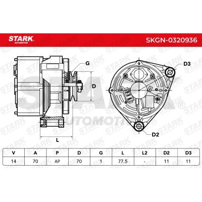 Generator Stark SKGN-0320936 SKGN-0320936 - foto 5