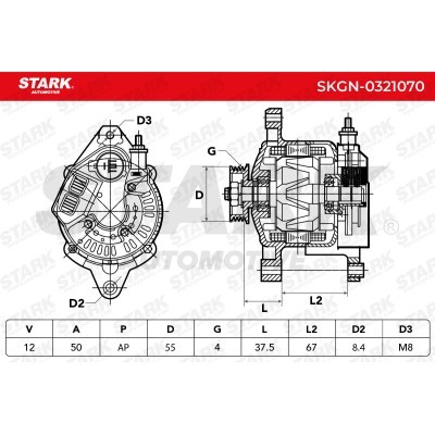 Generator Stark SKGN-0321070 SKGN-0321070 - foto 6