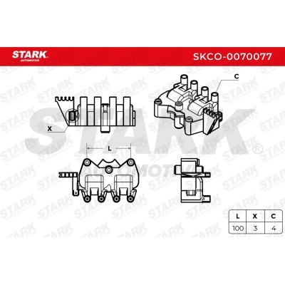 Zündspule Stark SKCO-0070077 SKCO-0070077 - foto 4