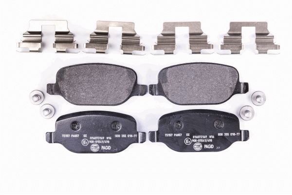 Bremsbeläge Satz HELLA 8DB 355 018-771 8DB 355 018-771 - foto 2