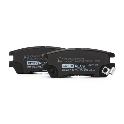 Bremsbeläge Satz RIDEX 402B0693P 402B0693P - foto 4