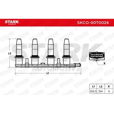 Zündspule Stark SKCO-0070026 SKCO-0070026 - foto 4