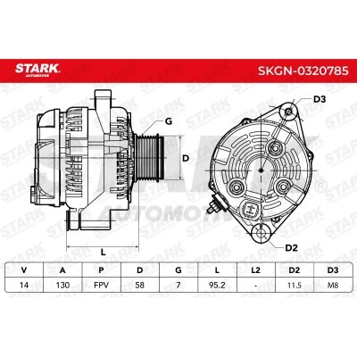 Generator Stark SKGN-0320785 SKGN-0320785 - foto 5