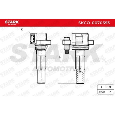 Zündspule Stark SKCO-0070393 SKCO-0070393 - foto 6