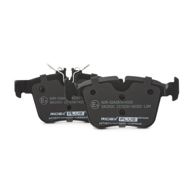 Bremsbeläge Satz RIDEX 402B0863P 402B0863P - foto 5