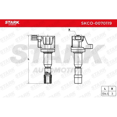 Zündspule Stark SKCO-0070119 SKCO-0070119 - foto 3