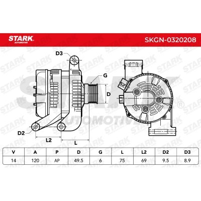 Generator Stark SKGN-0320208 SKGN-0320208 - foto 6
