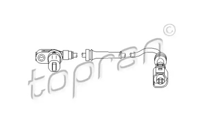 ABS Sensor TOPRAN 112 227 112 227 - foto 1