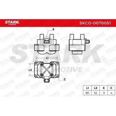 Zündspule Stark SKCO-0070051 SKCO-0070051 - foto 4