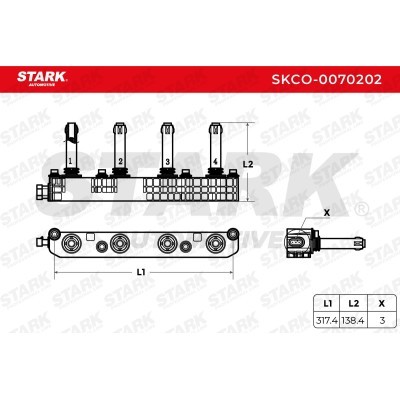 Zündspule Stark SKCO-0070202 SKCO-0070202 - foto 4