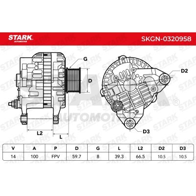 Generator Stark SKGN-0320958 SKGN-0320958 - foto 7