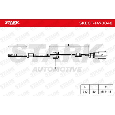Abgastemperatursensor Stark SKEGT-1470048 SKEGT-1470048 - foto 6