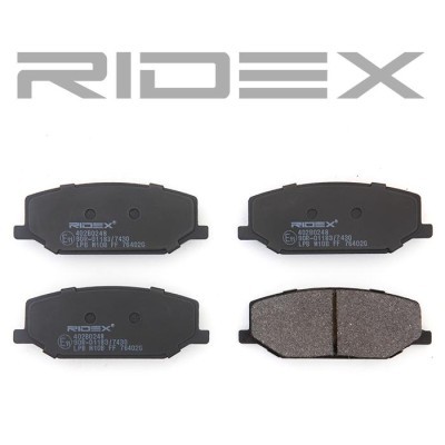 Bremsbeläge Satz RIDEX 402B0248 402B0248 - foto 3