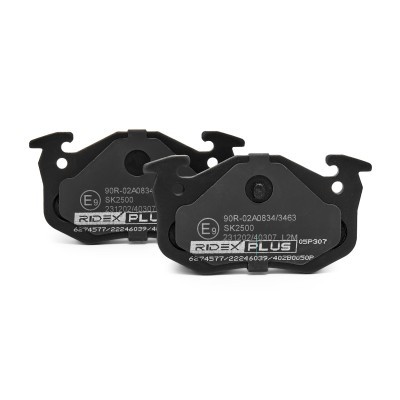 Bremsbeläge Satz RIDEX 402B0050P 402B0050P - foto 4