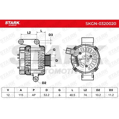 Generator Stark SKGN-0320020 SKGN-0320020 - foto 6