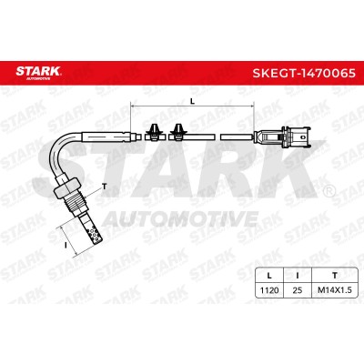 Abgastemperatursensor Stark SKEGT-1470065 SKEGT-1470065 - foto 6