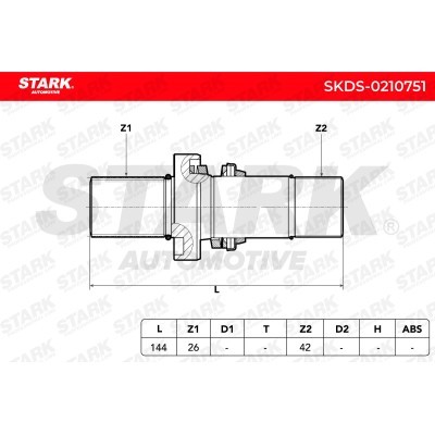 Antriebswelle Stark SKDS-0210751 SKDS-0210751 - foto 5
