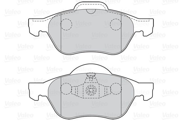Bremsbeläge Satz VALEO 301026 301026 - foto 2