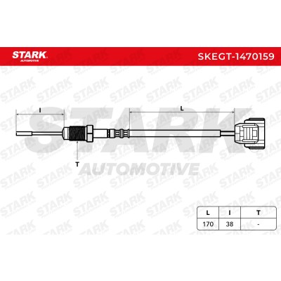 Abgastemperatursensor Stark SKEGT-1470159 SKEGT-1470159 - foto 6