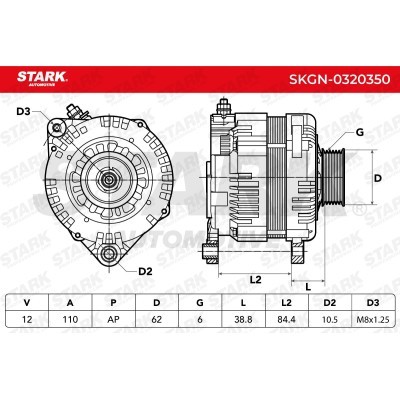 Generator Stark SKGN-0320350 SKGN-0320350 - foto 7
