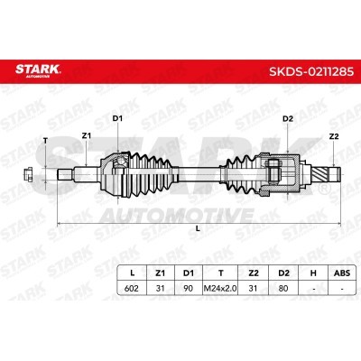 Antriebswelle Stark SKDS-0211285 SKDS-0211285 - foto 3