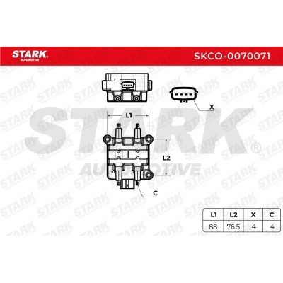 Zündspule Stark SKCO-0070071 SKCO-0070071 - foto 3
