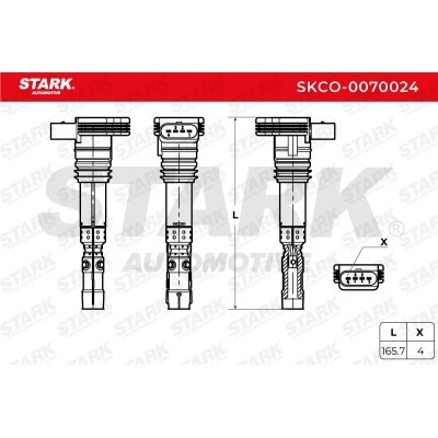 Zündspule Stark SKCO-0070024 SKCO-0070024 - foto 5