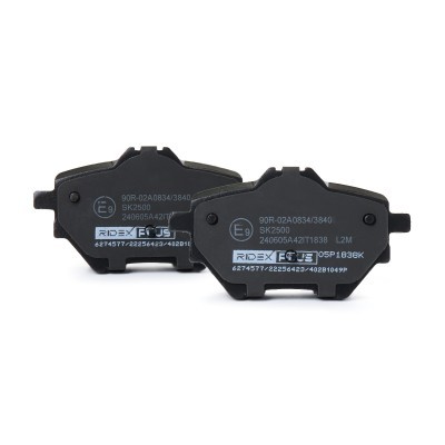 Bremsbeläge Satz RIDEX 402B1049P 402B1049P - foto 4