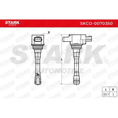 Zündspule Stark SKCO-0070350 SKCO-0070350 - foto 6