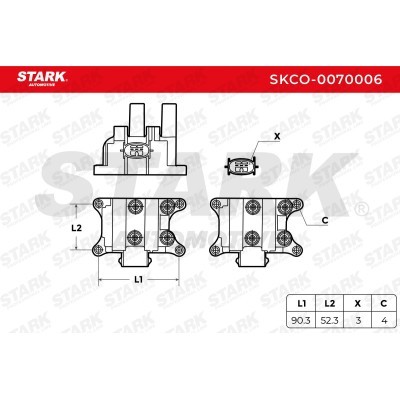 Zündspule Stark SKCO-0070006 SKCO-0070006 - foto 4