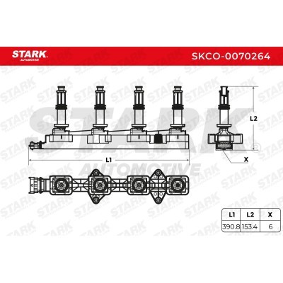 Zündspule Stark SKCO-0070264 SKCO-0070264 - foto 8