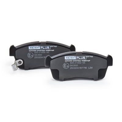 Bremsbeläge Satz RIDEX 402B0146P 402B0146P - foto 4