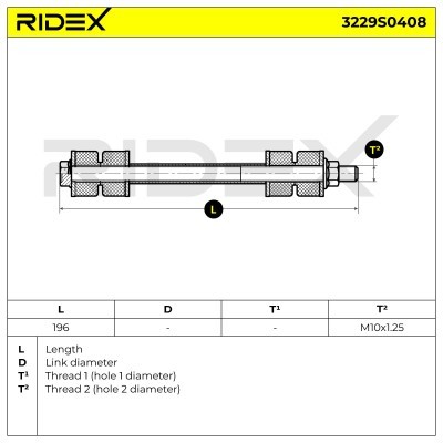 Stabilisator Stange RIDEX 3229S0408 3229S0408 - foto 5
