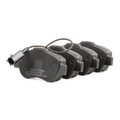 Bremsbeläge Satz RIDEX 402B0500 402B0500 - foto 5