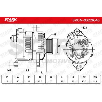 Generator Stark SKGN-03221645 SKGN-03221645 - foto 5