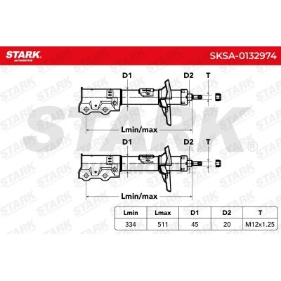 Stoßdämpfer Stark SKSA-0132974 SKSA-0132974 - foto 7