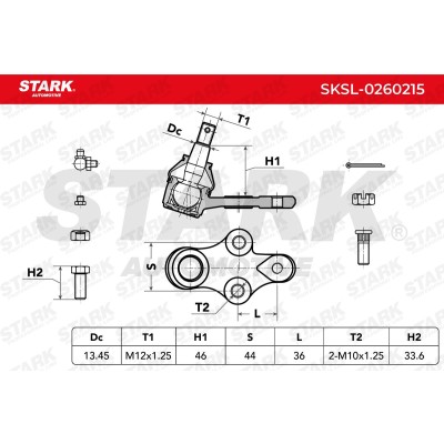 Traggelenk Stark SKSL-0260215 SKSL-0260215 - foto 5