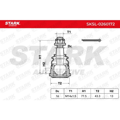 Traggelenk Stark SKSL-0260172 SKSL-0260172 - foto 5
