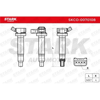 Zündspule Stark SKCO-0070108 SKCO-0070108 - foto 4