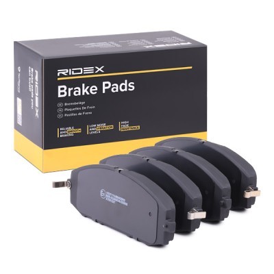 Bremsbeläge Satz RIDEX 402B0772 402B0772 - foto 4
