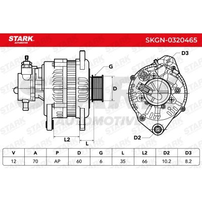 Generator Stark SKGN-0320465 SKGN-0320465 - foto 5